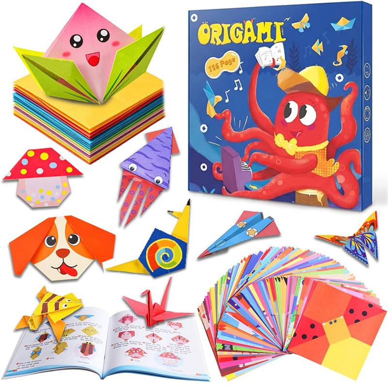 Art Craft With Paper - Kits de papier pour origami, livre