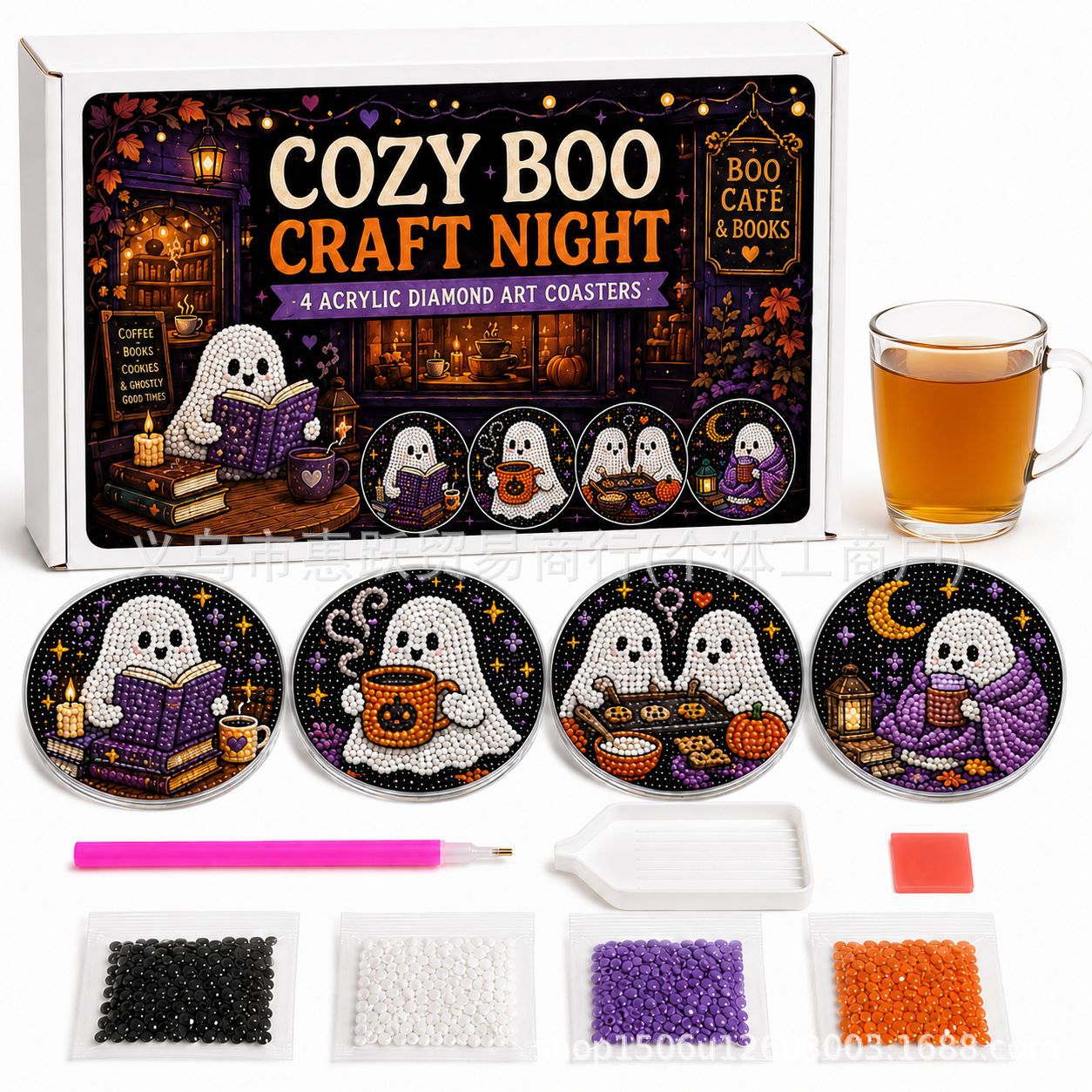 Kit de dessous de verre en dia - Art Craft Kit avis et prix