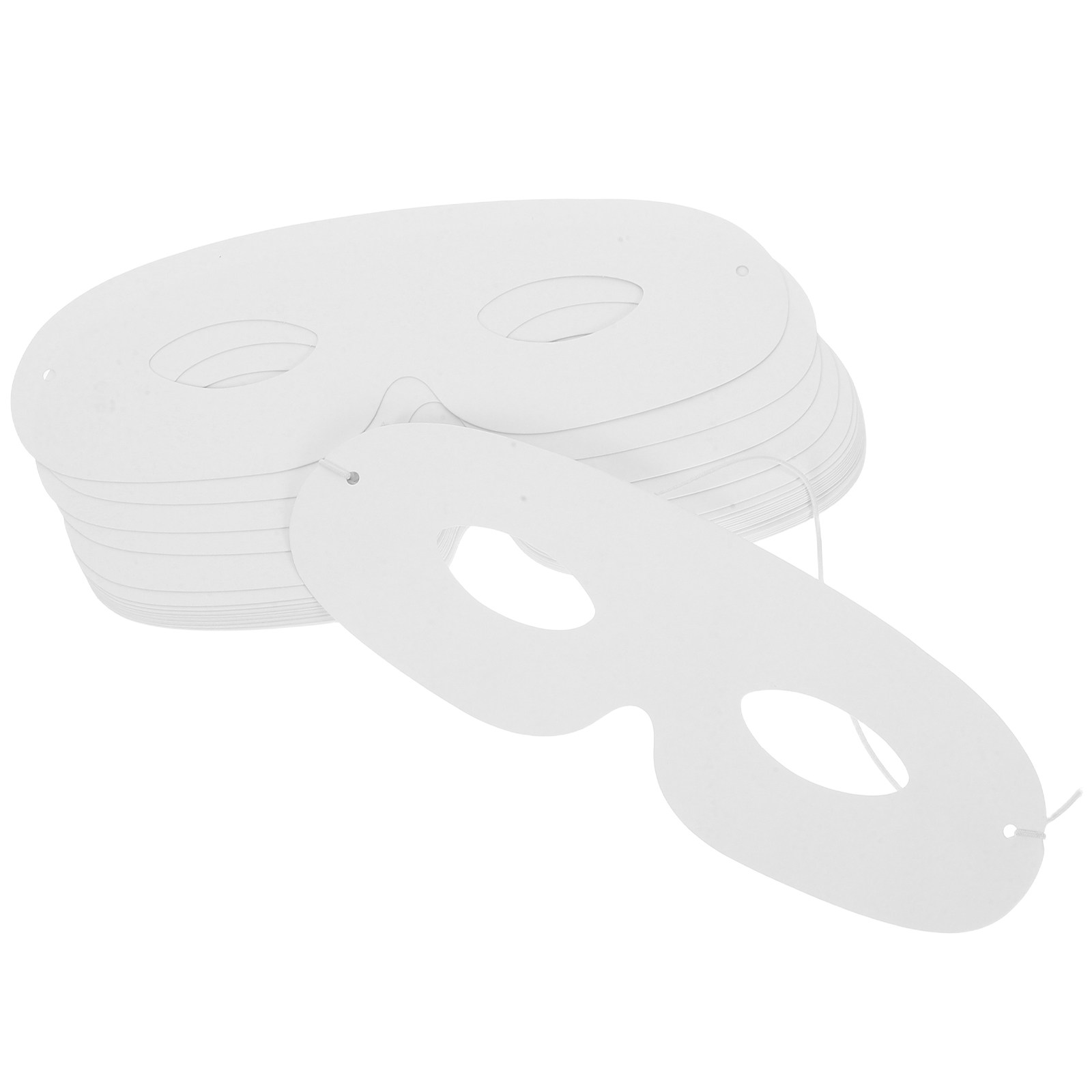20 masques en papier blancs, s - Art Craft With Paper avis et prix