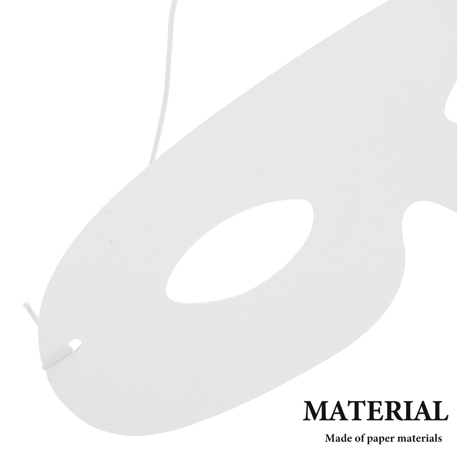 20 masques en papier blancs, s - Art Craft With Paper avis et prix