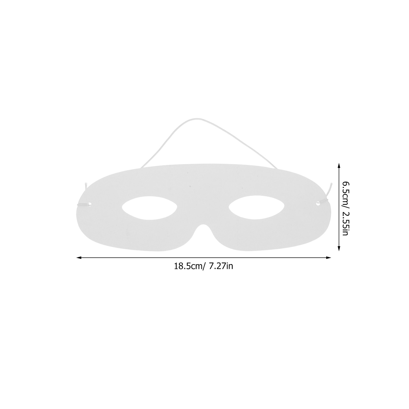 20 masques en papier blancs, s - Art Craft With Paper avis et prix