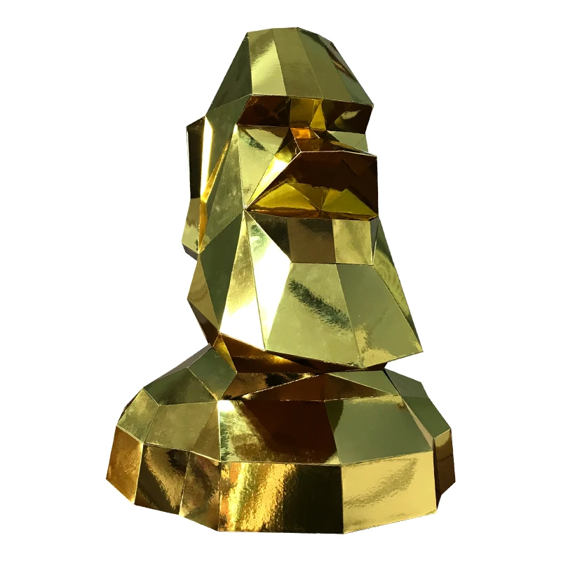 Décoration Moai de l'île de Pâ - Art Craft Cardboard avis et prix