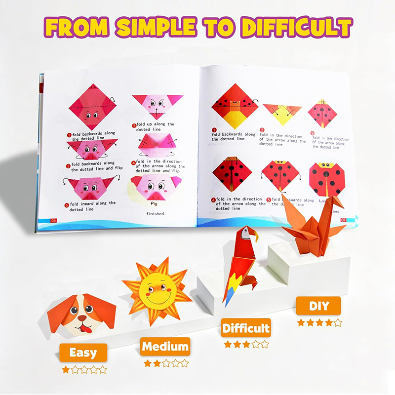 Kits de papier pour origami, l - Art Craft With Paper avis et prix