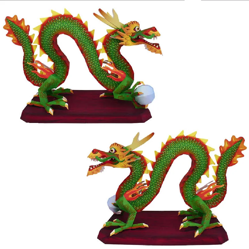 Dragon chinois Loong fait à la - Art Craft Cardboard avis et prix